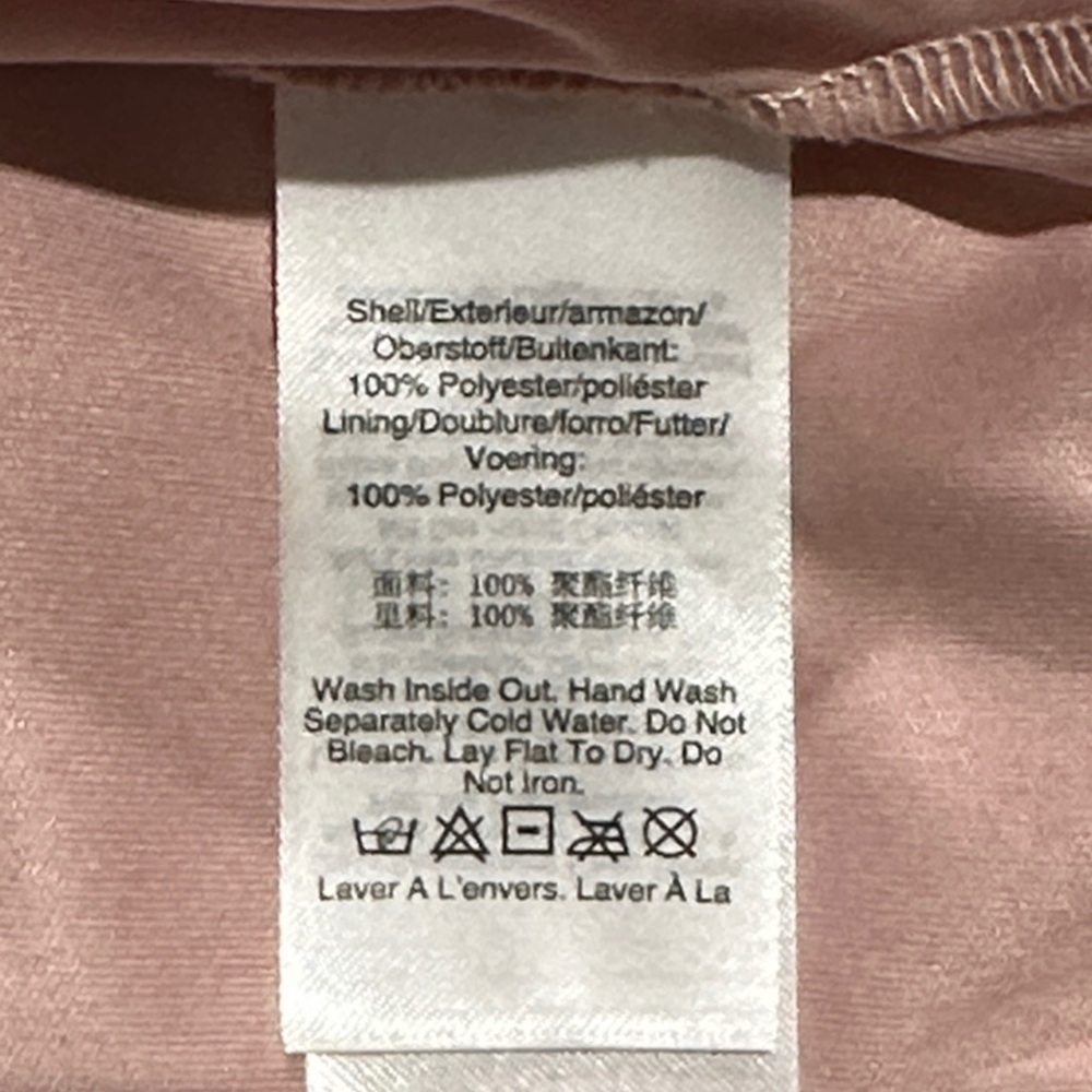 DKNY Blush Pink One-Shoulder Evening Gown – Size 8 - NWT - Picture 8 of 8